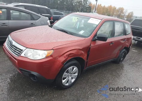2010 Subaru Forester 2.5X from USA, damaged, VIN JF2SH6AC9AH759750
